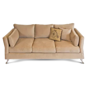 sofa karina de 3 cuerpos abugar de linea clasica
