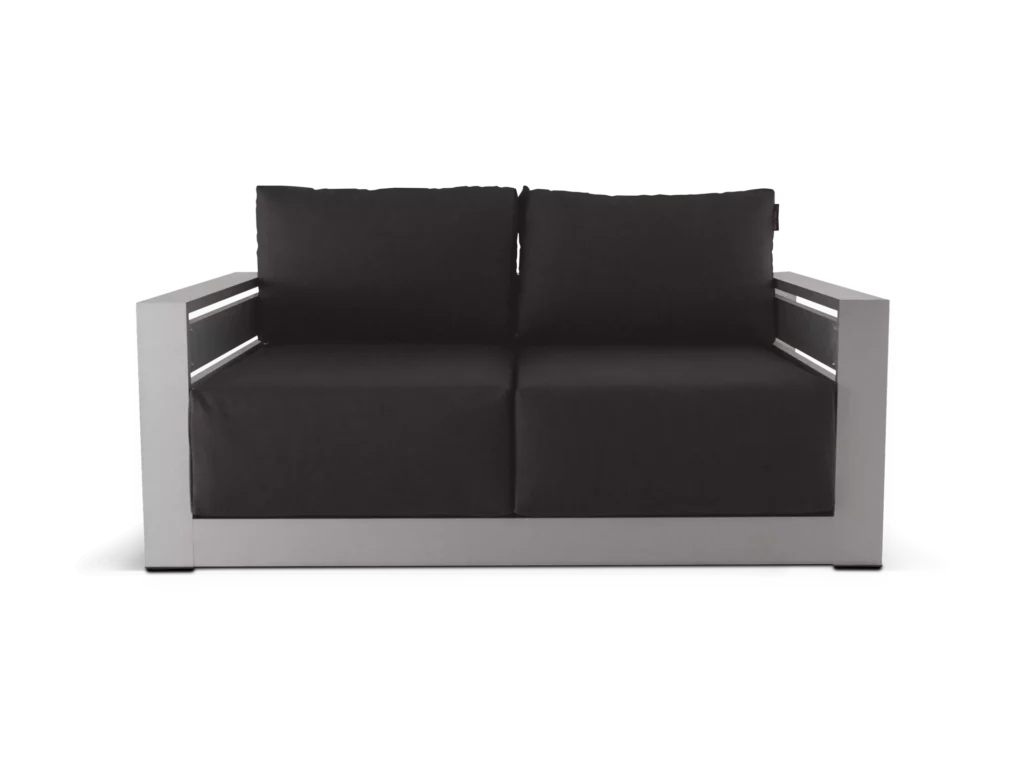 sofa de 3 cuerpos milo sillones abugar minimalista y elegante comodo y sofisticado de aluminio linea exterior