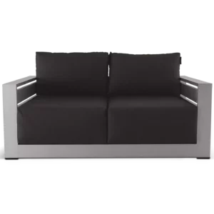 sofa de 3 cuerpos milo sillones abugar minimalista y elegante comodo y sofisticado de aluminio linea exterior