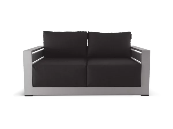 sofa de 3 cuerpos milo sillones abugar minimalista y elegante comodo y sofisticado de aluminio linea exterior