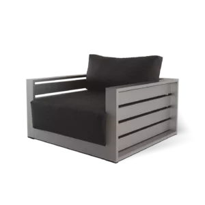 sillon individual milo sillones abugar minimalista y elegante comodo y sofisticado de aluminio linea exterior