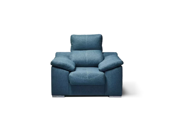 sillon galaxy individual abugar con asientos extensibles y apoya cabezas de 5 posiciones