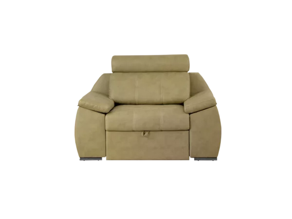 sillon olympo individual abugar con asientos extensibles y apoya cabezas de 7 posiciones con luces led personalizables y parlantes bluetooth
