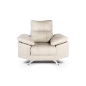 sillon victoriano individual abugar con asientos extensibles y apoya cabeza de 5 posiciones