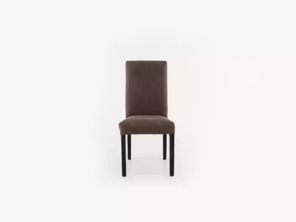 silla bolton color chocolate vista de frente sillones abugar
