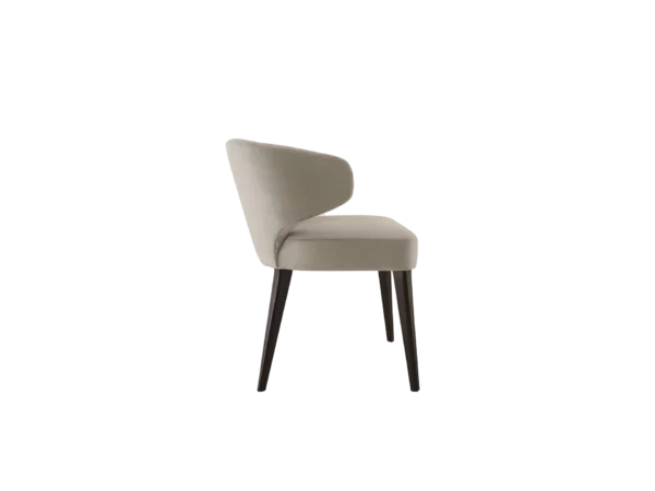 silla sidney abugar vista lateral blanca