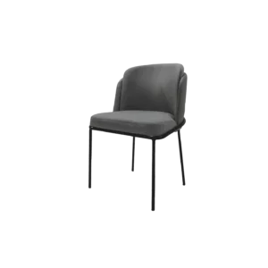 silla rose abugar moderna y delicada ideal para el hogar o el espacio de trabajo vista tres cuartos de frente