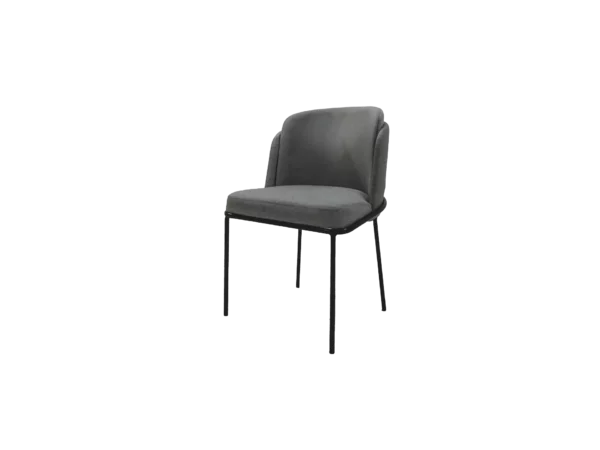 silla rose abugar moderna y delicada ideal para el hogar o el espacio de trabajo vista tres cuartos de frente