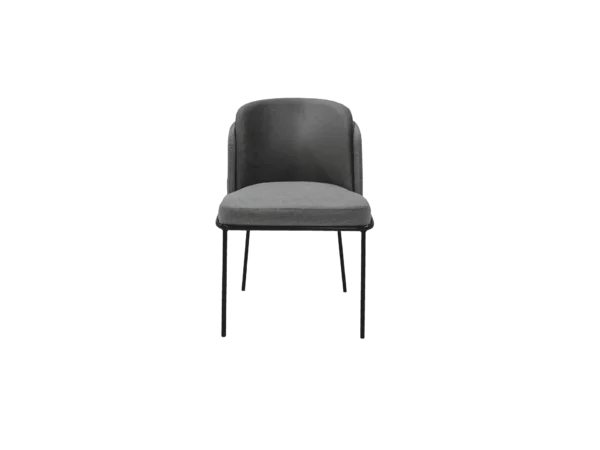 silla rose abugar moderna y delicada ideal para el hogar o el espacio de trabajo vista de frente