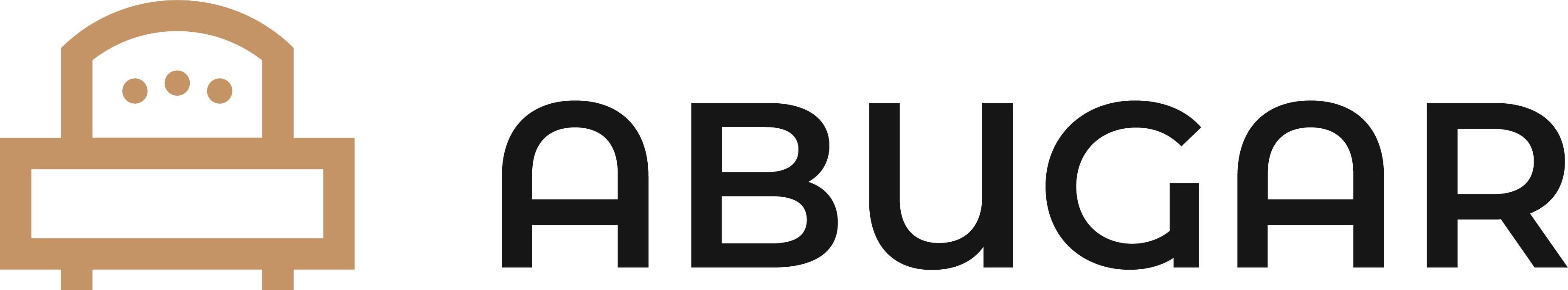 marca abugar version logotipo negro horizontal