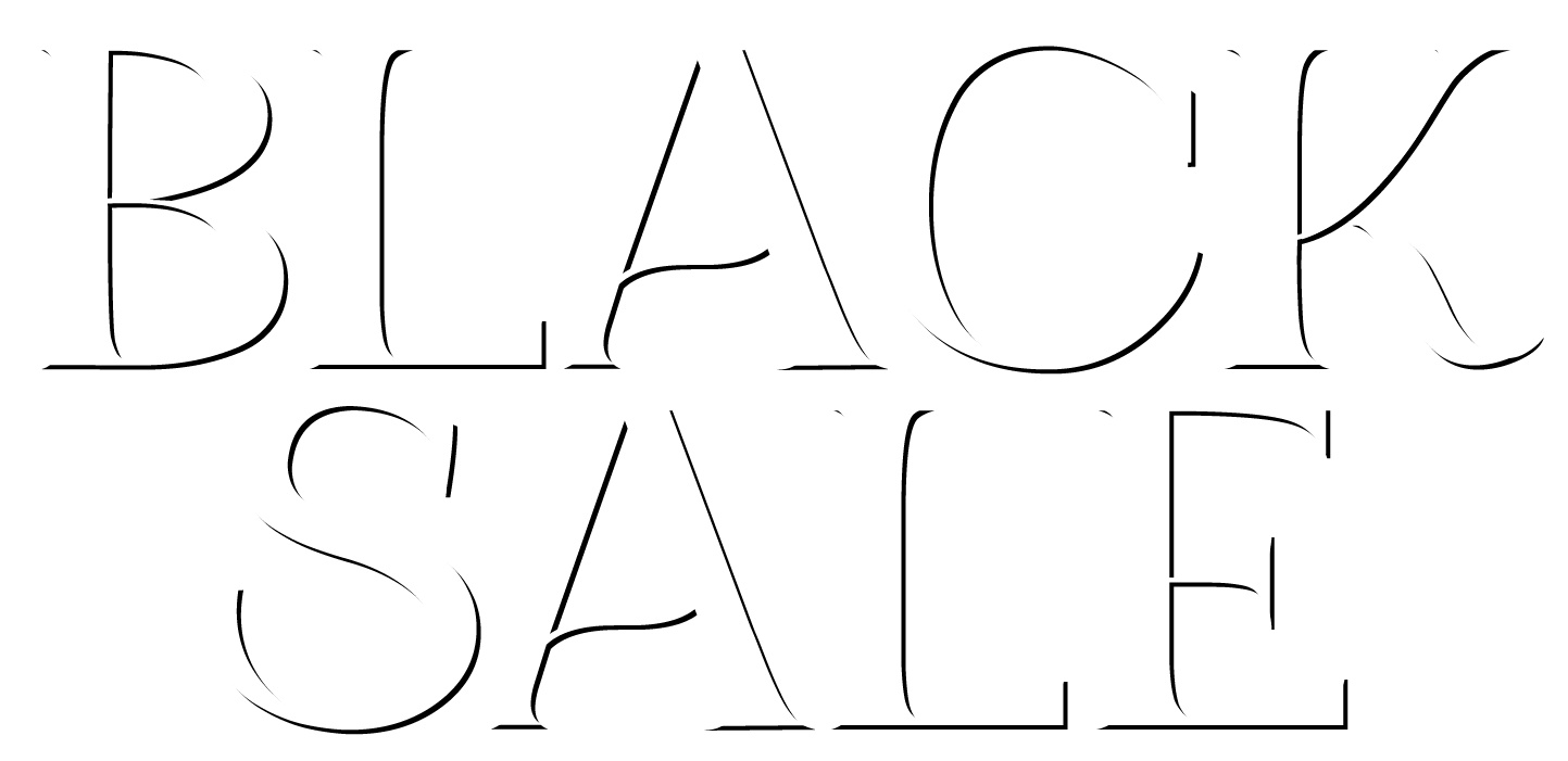 logo blacksale de abugar version blanca