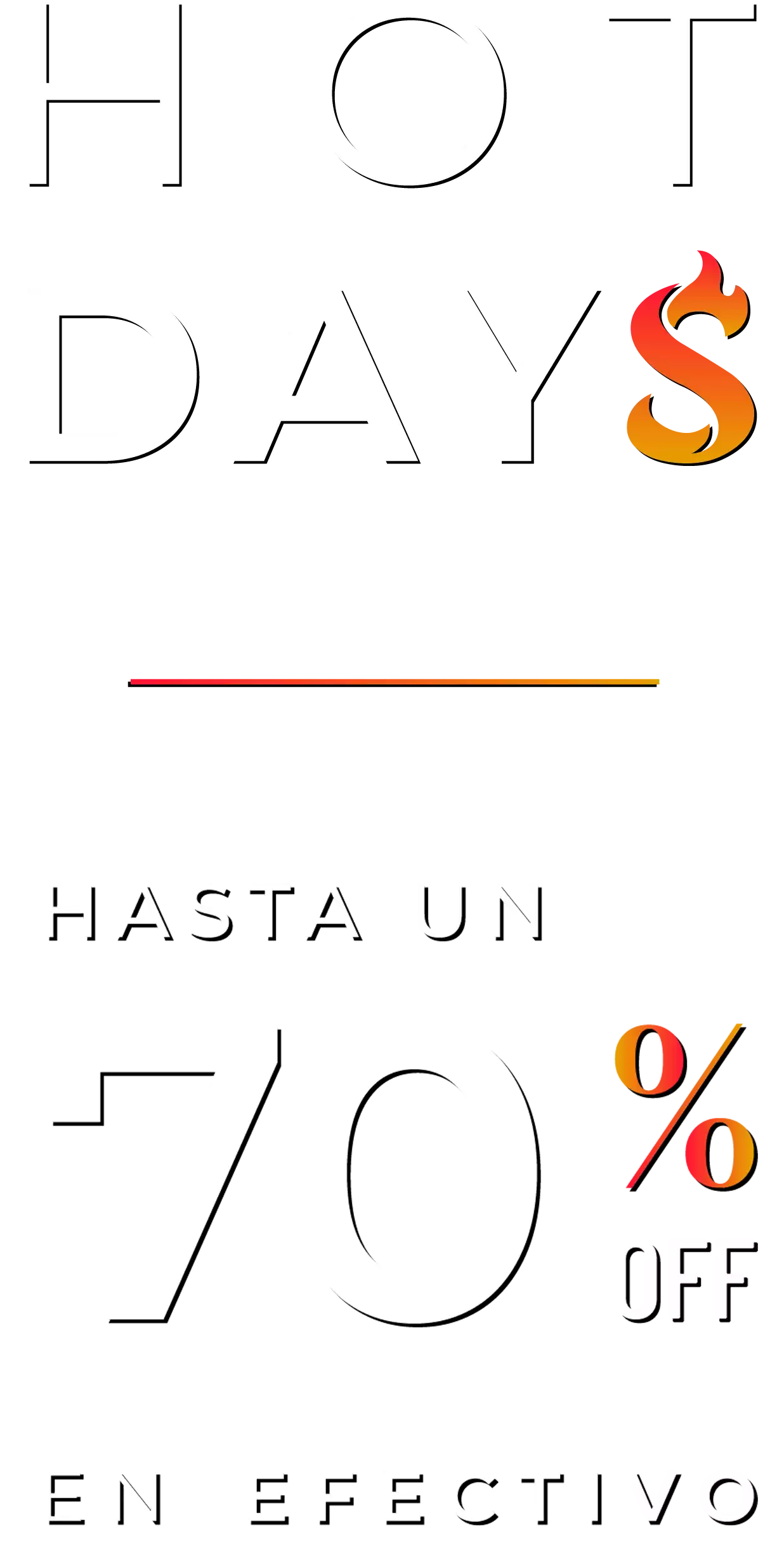 abugar hot days 2026 70 porciento de descuento vertical