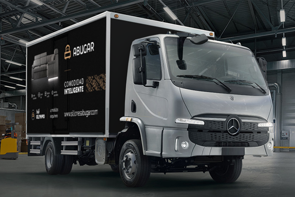 abugar sillones camion que transporta nuestros productos